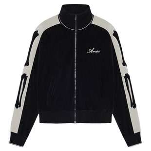 【新品】AMIRI 2026早春新品男士 骨头拉链运动外套