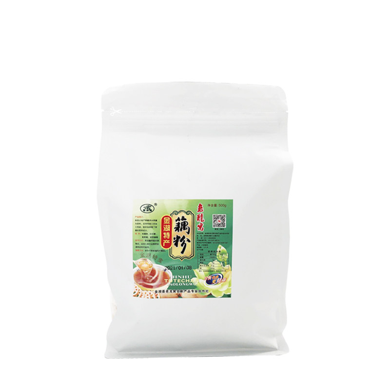 淮安特产正宗金湖老龙窝颗粒状藕粉羹500g早餐代餐独立小袋装方便