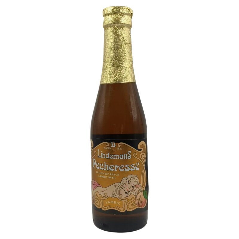 林德曼桃子果味啤酒250ml
