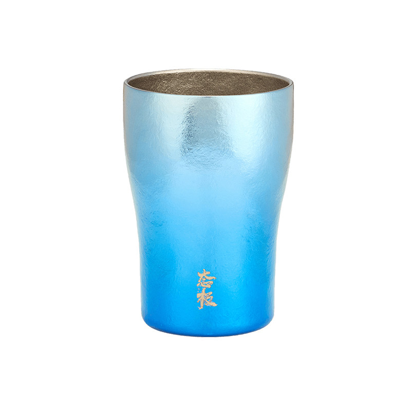纯钛双层隔热保温杯可乐杯啤酒杯