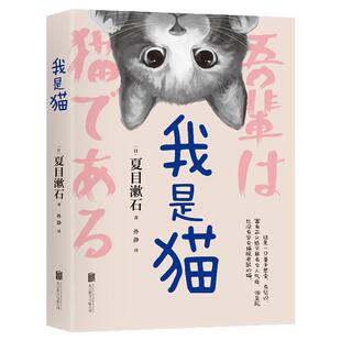 我是猫夏目漱石正版原著世界名著外国小说九年级下册名著书籍一本看似轻松实则沉重的中学生课外阅读青春文学小说书籍