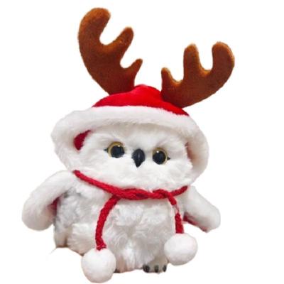 哈利波特周边海德薇配饰眼镜衣服猫头鹰圣诞节娃衣帽子信使公仔