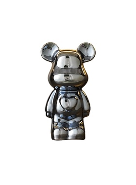 爱心熊摆件客厅电视柜轻奢高档