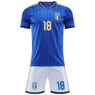 2526世界杯款式阿根廷西班牙足球服训练服队服印制订购男女球服