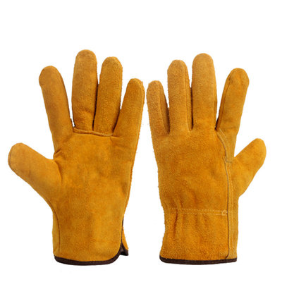 双层全帆布耐磨防护手套加厚