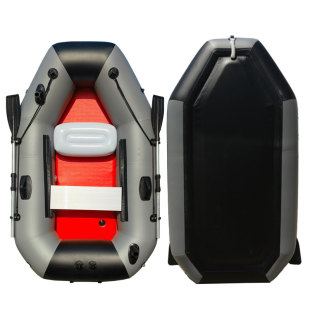 海的充气船加厚橡皮艇钓鱼船耐磨皮划艇路亚折叠气垫船冲锋舟下网