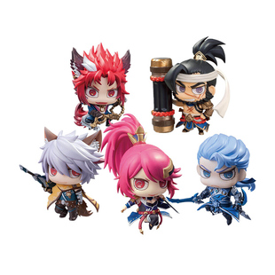 王者荣耀 官方正版 铠花木兰百里守约百里玄策苏烈长城守卫军手办