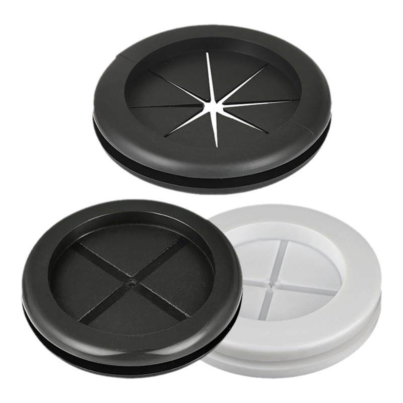 圆孔米字型橡胶双面护线圈十字过线孔保护套配电箱电线出线孔皮圈