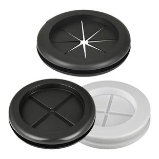 圆孔米字型橡胶双面护线圈十字过线孔保护套配电箱电线出线孔皮圈