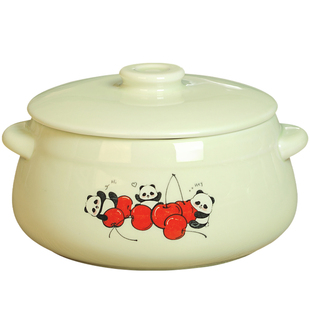 酱料罐奶芙绿隔水炖盅2人份食品级陶瓷家用蒸蛋煨汤瓦罐带盖蒸盅