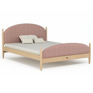 Boori雅拉实木儿童床男孩女孩床双人床儿童房软包床1.2米单人床GB