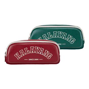 卡拉羊小学生笔袋女大容量多隔层高颜值轻便文具男好打理波士顿系列