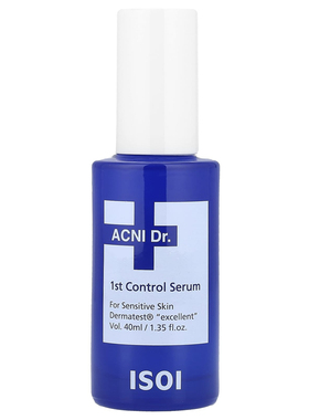 isoi,ACNI Dr. 1st Control Serum, For Sensitive Skin, 1.35 fl
