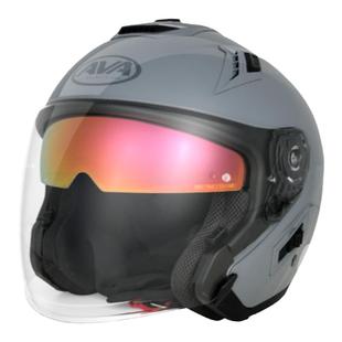 AVAJET摩托车头盔男3C认证夏季街盔机车女双镜片拆卸四分之三半盔