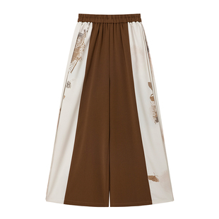 花朝记｜锦灰堆｜汉服元素唐背子圆领衫拼接改良宋裤粗花呢文艺风