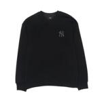 MLB官方男女情侣复古背标老花保暖加绒圆领卫衣冬季新款MTM10