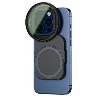 JJC 手机滤镜磁吸底座 magsafe滤镜摄影拍照适用苹果iPhone17 14/15/16 pro/promax/16 plus镜头减光镜偏振镜