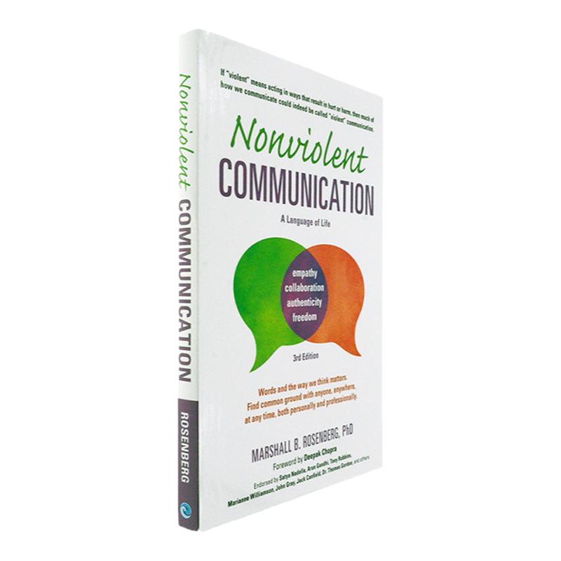 【现货】Nonviolent Communication: A Language of Life 非暴力沟通 Marshall B. Rosenberg, PhD 马歇尔•卢森堡博士 美版进口