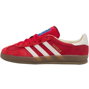 Adidas阿迪达斯三叶草男女鞋26新款GAZELLE休闲德训鞋板鞋IF1808