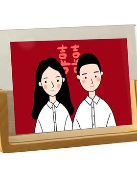 手工打磨U型相框高清冲印照片