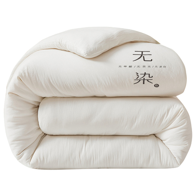 无印良品里外全棉新疆棉花被