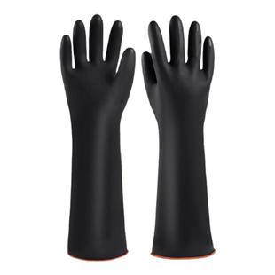 秋冬干活手套防水洗碗防刺加长耐磨洗衣服加厚耐用防滑工作加长袖