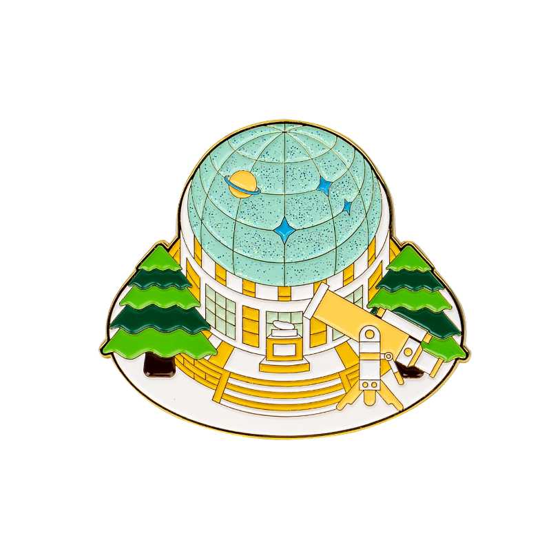 北京天文馆闪粉冰箱贴金属磁吸装饰创意文创纪念品送朋友生日礼物