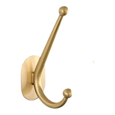 铜匠师挂衣钩北欧轻奢免打孔