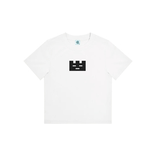 TGWALL「简单小方块」短款T恤简约百搭宽松显瘦纯棉上衣短袖女