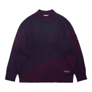 PHANTACi范特西 BERGUNDY GAP SWEATER 针织衫毛衣慵懒风男士卫衣