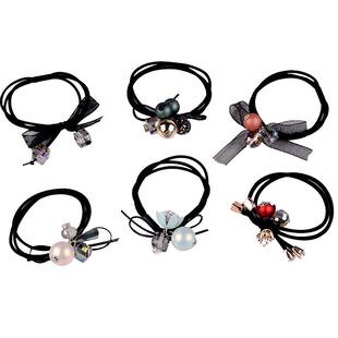 头绳网红2026年新款皮套发饰皮筋女扎头简约发绳可爱气质发圈头饰