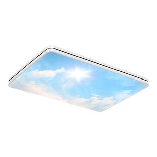 简约现代led吸顶灯个性天空晴天灯客厅卧室灯餐厅书房儿童房间灯