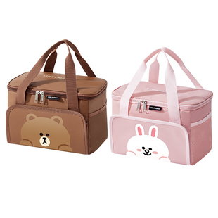 LINE FRIENDS保温箱冷藏箱包车载冰箱户外冰袋便携式大容量外卖箱