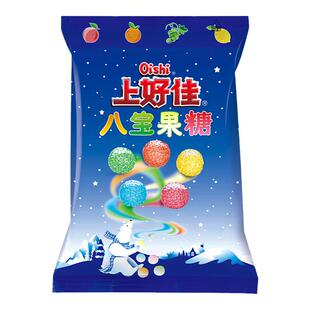 上好佳八宝果糖薄荷糖500g休闲零食什锦硬糖水果糖喜糖年货糖果