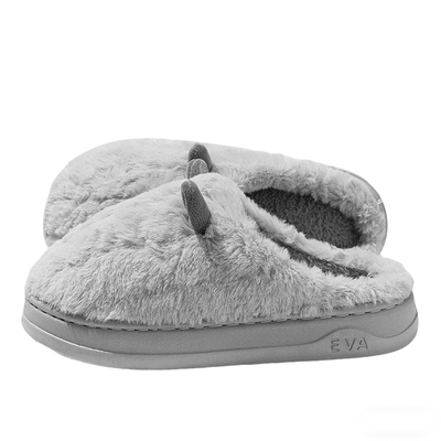 棉拖鞋+男款+包跟加厚保暖防滑