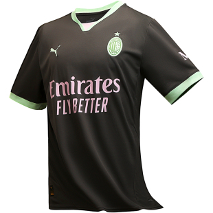 PUMA AC米兰24-25赛季第二客场球迷版球衣彪马意甲正品印号775031