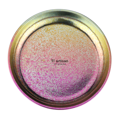 Tiartisan户外便携纯钛餐盘果盘