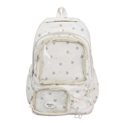 韩系痛包大容量可放电脑双肩背包