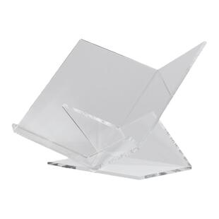 现代简约几何亚克力书架杂志架桌面摆件书房客厅办公室装饰品摆设