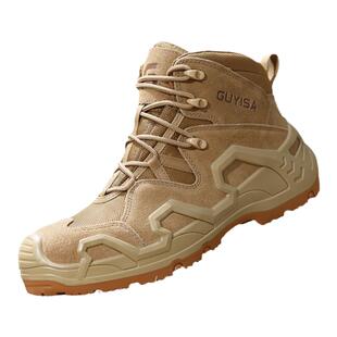 劳保鞋男款男士透气新型高帮防砸防刺穿安全工作绝缘耐磨国企高端