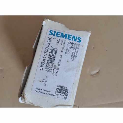询价下单3RT1026-1KB40  接触器 可开发票
