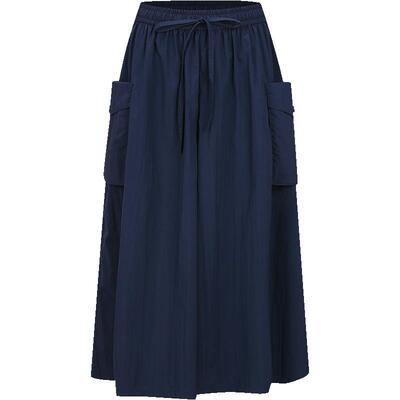 本来BENLAI女士工装风大宽松阔腿裤夏季新款抽绳七分休闲裙裤