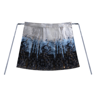 异志阁原创异志录系列《暮羽霓裳》重工织金仿妆花马面裙五对褶