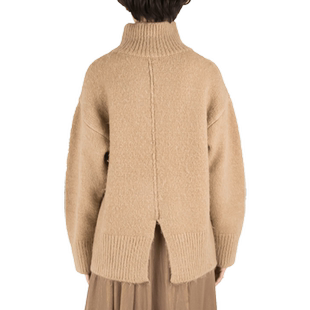 RANDA 秋冬宽松版高领毛针织衫羊毛衫通勤约会 BT01473