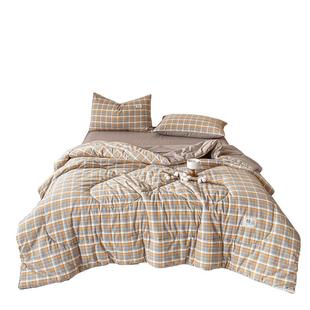 无印良品里外全棉被子冬被棉被全棉冬季加厚纯棉花被芯春秋被棉絮