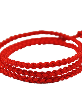 情侣红绳手链饰品女细款