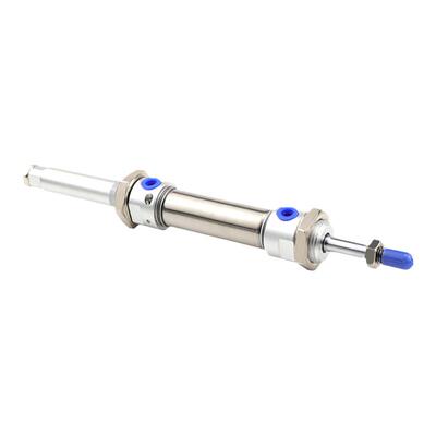 不锈钢迷你带气缓冲可调气缸MACJ16/20/25/32/40X25*50S-