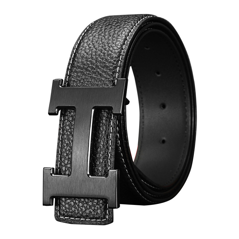 皮带男款黑色真皮腰带休闲韩式