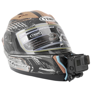 Gopro9/8/7/6/5头盔延长杆头盔固定支架3M胶延长臂osmo滑雪配件