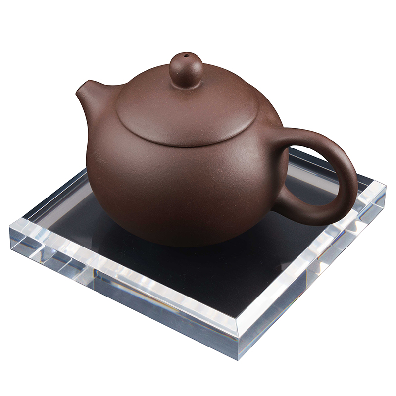 亚克力方块透明水晶底座晶体展托矿石展示台珠宝陈列架古玩摆件架